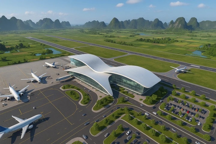 Sân bay Ninh Bình dự kiến vận hành từ năm 2029: Bước ngoặt mở rộng không gian phát triển vùng Cố đô